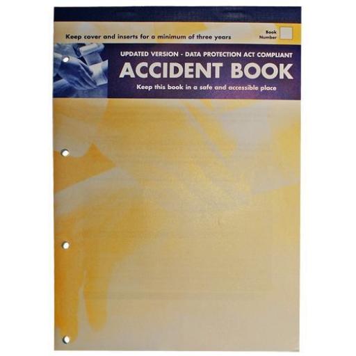 Accident Report Book HSE Compliant First Aid School Office Work Injury Health and Safety