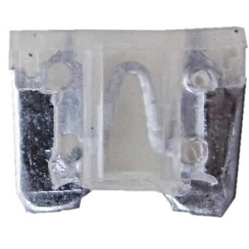 Micro Blade Fuses 25 Amp ( Clear) - 25A Clear Micro Small  Blade Wedge Spade Fuse - Car Van Truck  Auto SUV Low Profile  Wire Cable Wiring Electric