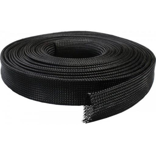 38mm Expandable Braided Sleeving - Braid Cable Sleeve Cover - Expandable, Wire Harness, Marine, Auto, Sheathing