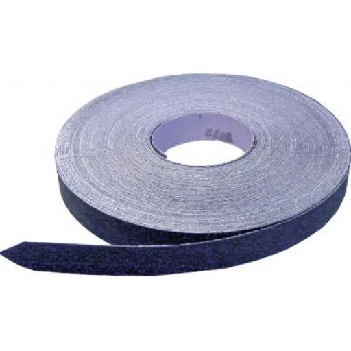 Emery Roll 25mm x 50m Medium (80 grit) - Blue Cloth engineers aluminium oxide roll emery cloth tape