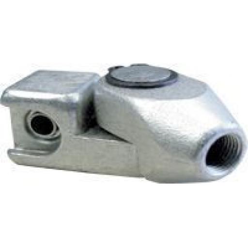 Swivel End Connectors 1/8 BSP (2) (grease) Grease gun end connector - swivel hydraulic coupler 1/8 bsp