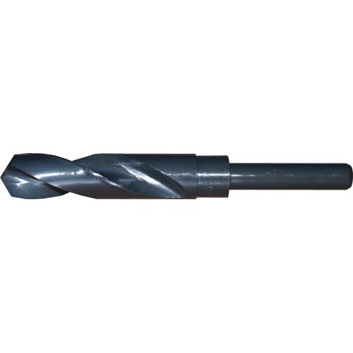 Blacksmiths Drill Bit 23.0mm - Drilling Reduced Shank 13mm Chuck Ground Flute Steel Metal Wood Plastic