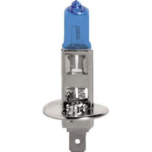 EB448-B Bulbs Halogen 12v-55w H1 CAP COOL BLUE  - Car Auto Van Driving Light Bulb  Main Headlight, Halogen Headlamp Lamp