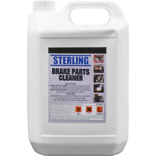 Sterling Brake and Clutch Cleaner (5ltrs) -  Degreaser Oil Dirt Remover Prevents Rust Corrosion and Brake Squeal