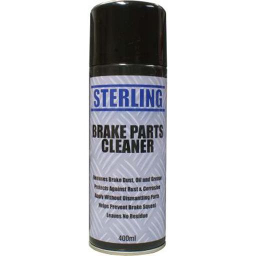 Sterling Brake Cleaner Aerosol/Spray (400ml) - - Degreaser Oil Dirt Remover Prevents Rust Corrosion and Brake Squeal