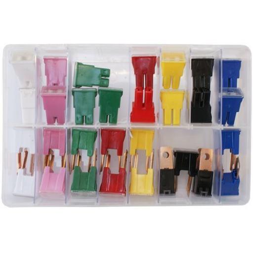 Assorted Box of  Pal Fuses (30) - Car Auto Motorbike Truck Lorry Wiring Electrical Auto Cable Wire