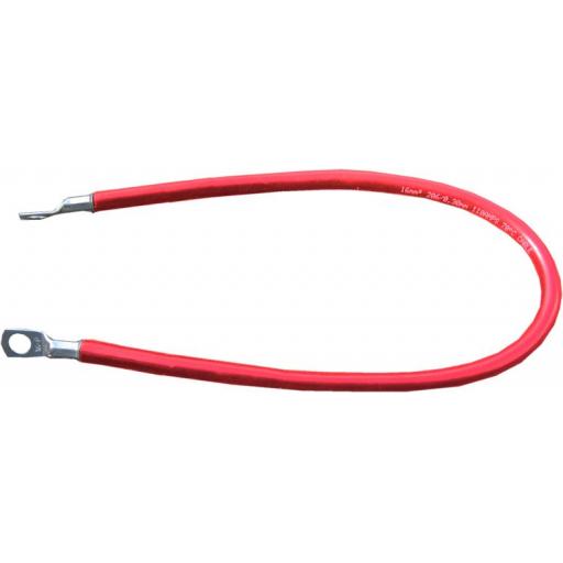9" Switch Strap - Red Motorbike Battery Switch Starter Lead Positive Motorcycle Cable Strap Black