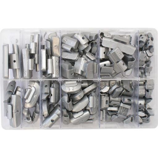 Assorted Box of Wheelweights Car Van Alloy Steel Wheel Weights Tire