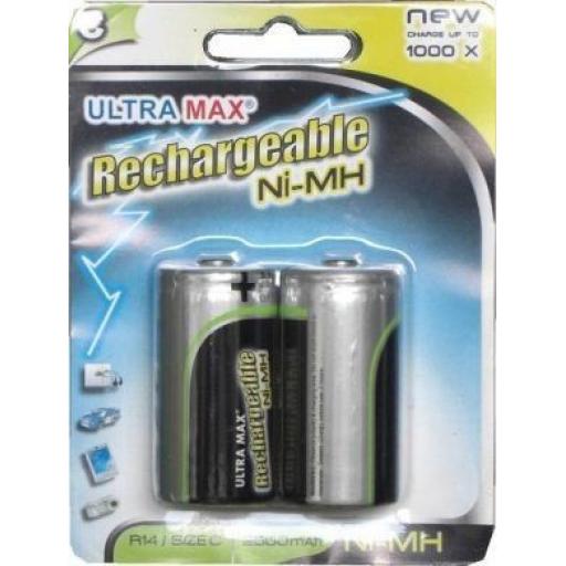 Rechargeable Battery/Batteries C (2) - Rechargeable Battery/Batteries C Ni-MH  Toys