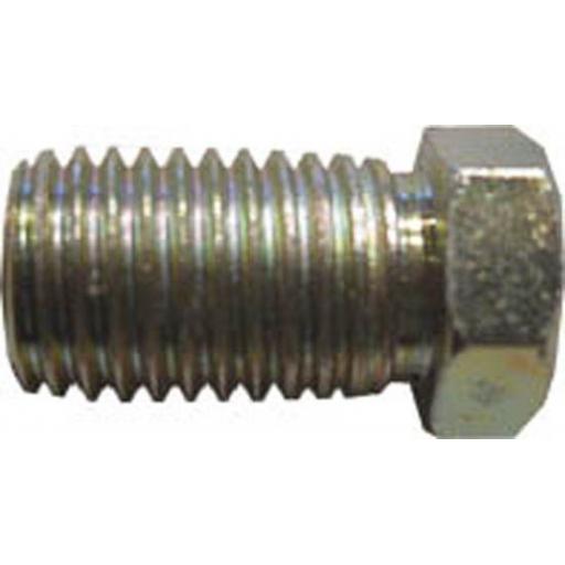 Copper Brake Pipe Nuts 10mm x 1.25 full thread male (50) - Car auto connectors Nuts Unions 