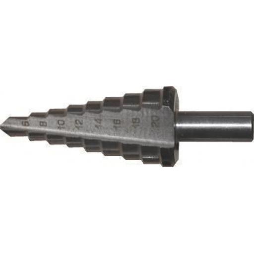 Multicuts 4-20mm (stepped Drill Bit)HSS Metal Cone Hole Cutter Bit