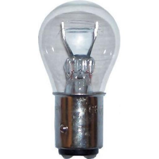 EB566 Bulbs Tail/Fog 12v-21/4w BAZ 15D- Car Auto Van Driving Light Bulb , Brake, Fog, Indicator , Bulb Fittings