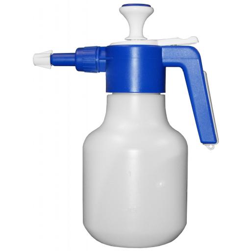 Solvent Sprayer (1 ltr) - Spray Bottle Pump Action Heavy Duty 1L Solvent Pressure Chemical Sprayer