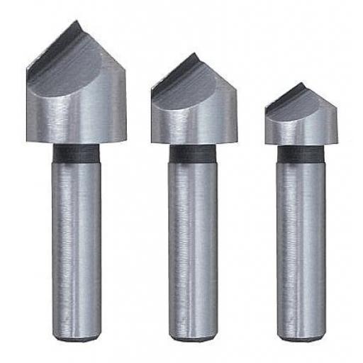 HSS Countersink Set (3pc) (10,12,16mm) for steel, hard metal