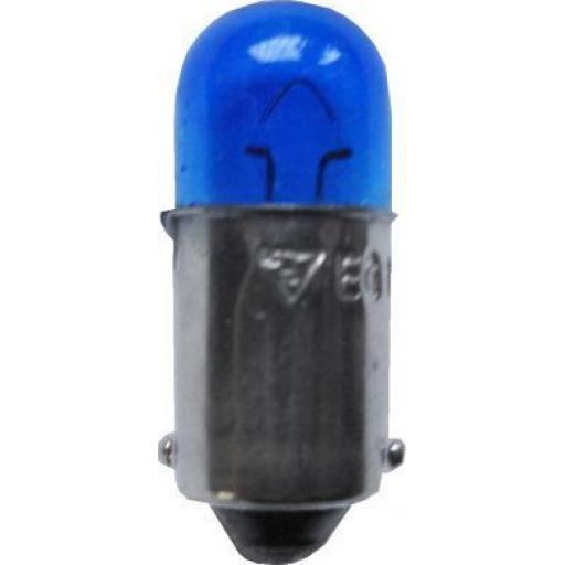 EB233 Bulbs Side/Tail 12v-4w MCC BA9S - BLUE